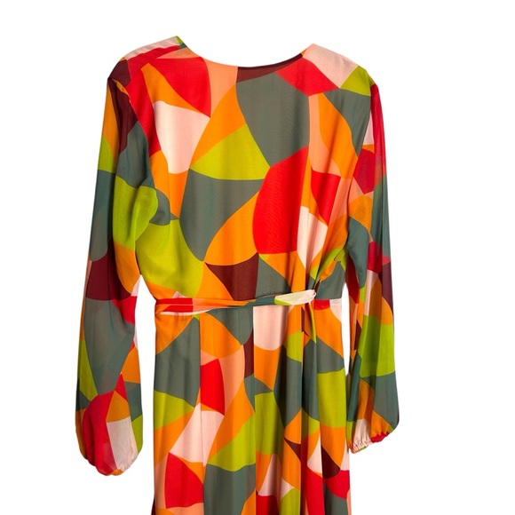 Anthropologie NEW! Hutch Lysette Wrap Maxi Dress NWT SZLP - Picture 5 of 13